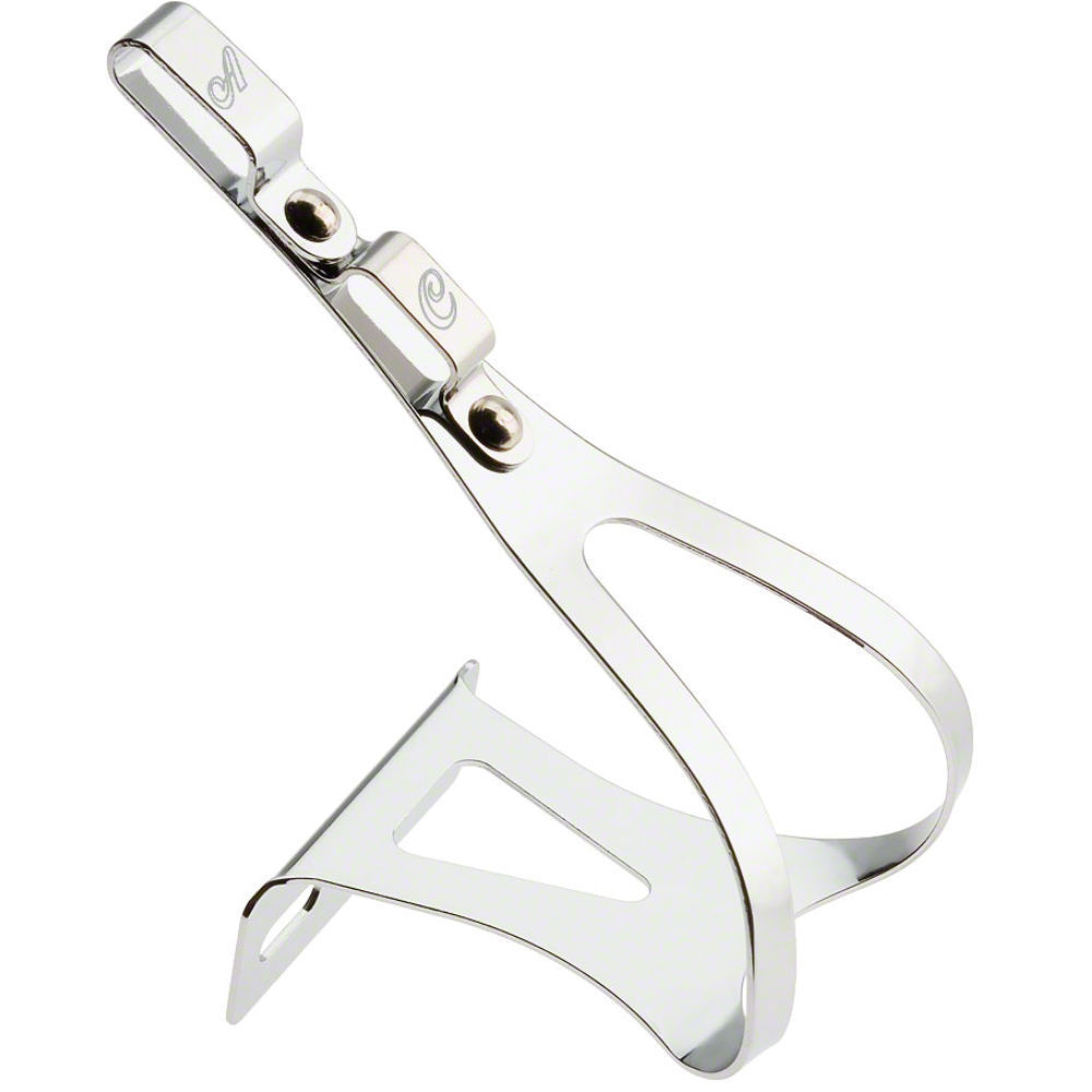 All-City Swan Road Style Double Toe Clips Chrome