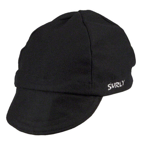 Surly Wool Cycling Cap Black
