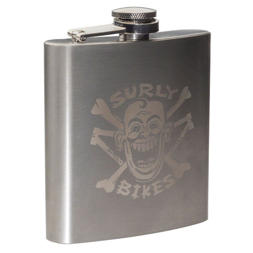 Surly Hip Flask Stainless Steel 180ml
