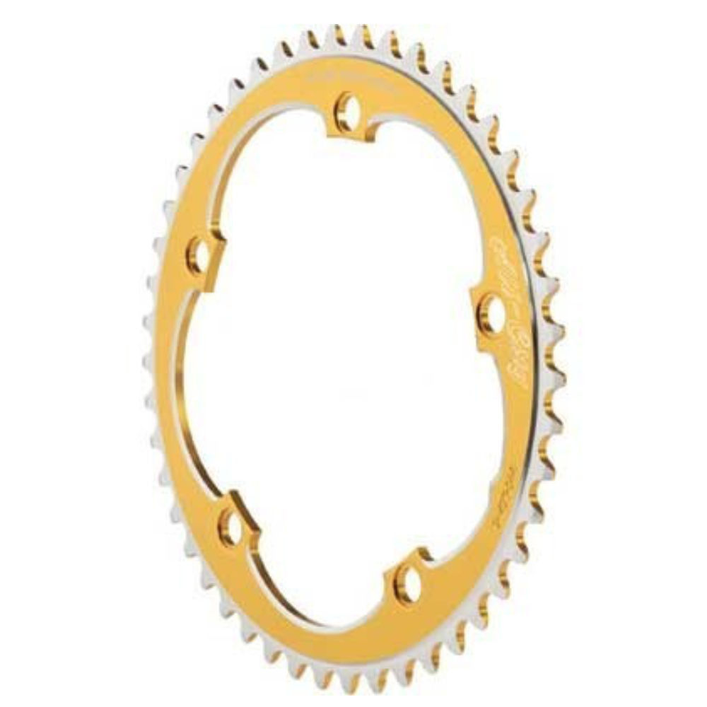All-City Track Chain Ring 144mm 46T Gold