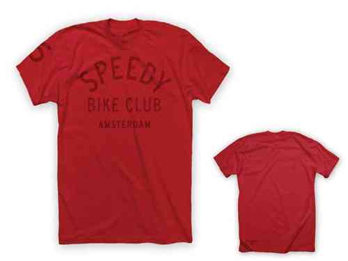 Twin Six Speedy Amsterdam Tee Shirt Red