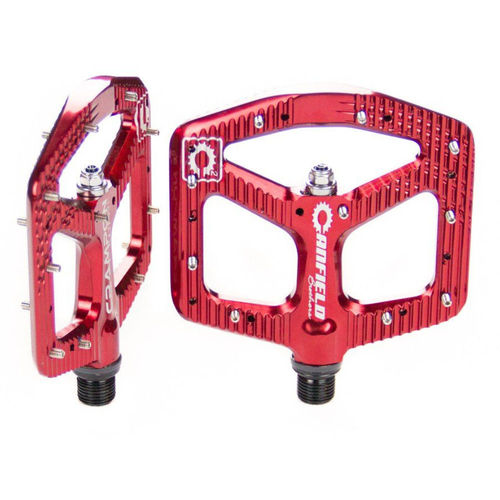 Canfield Brothers Crampon Ultimate Flat Pedals Red