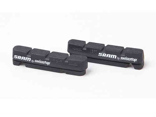 SRAM Road Brake Pad Inserts Black by SwissStop