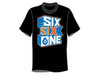 SixSixOne 661 3D Short Sleeve T'shirt Black