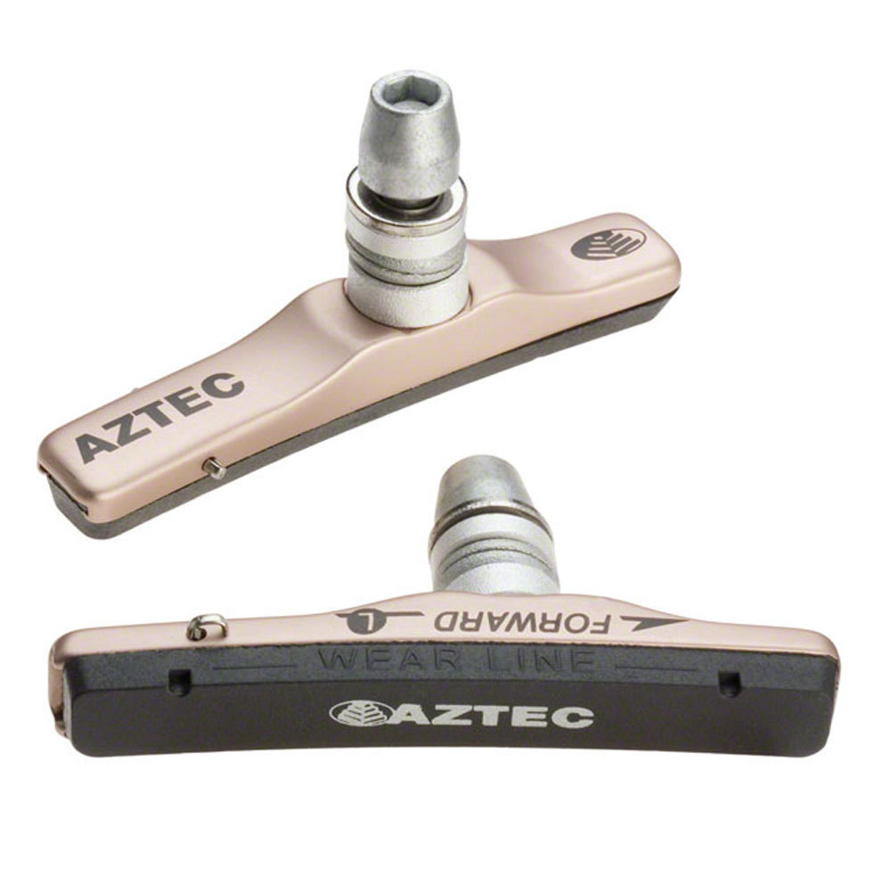 Delta/Aztec Ultra V-Brake Shoes with Replaceable Brake Pad