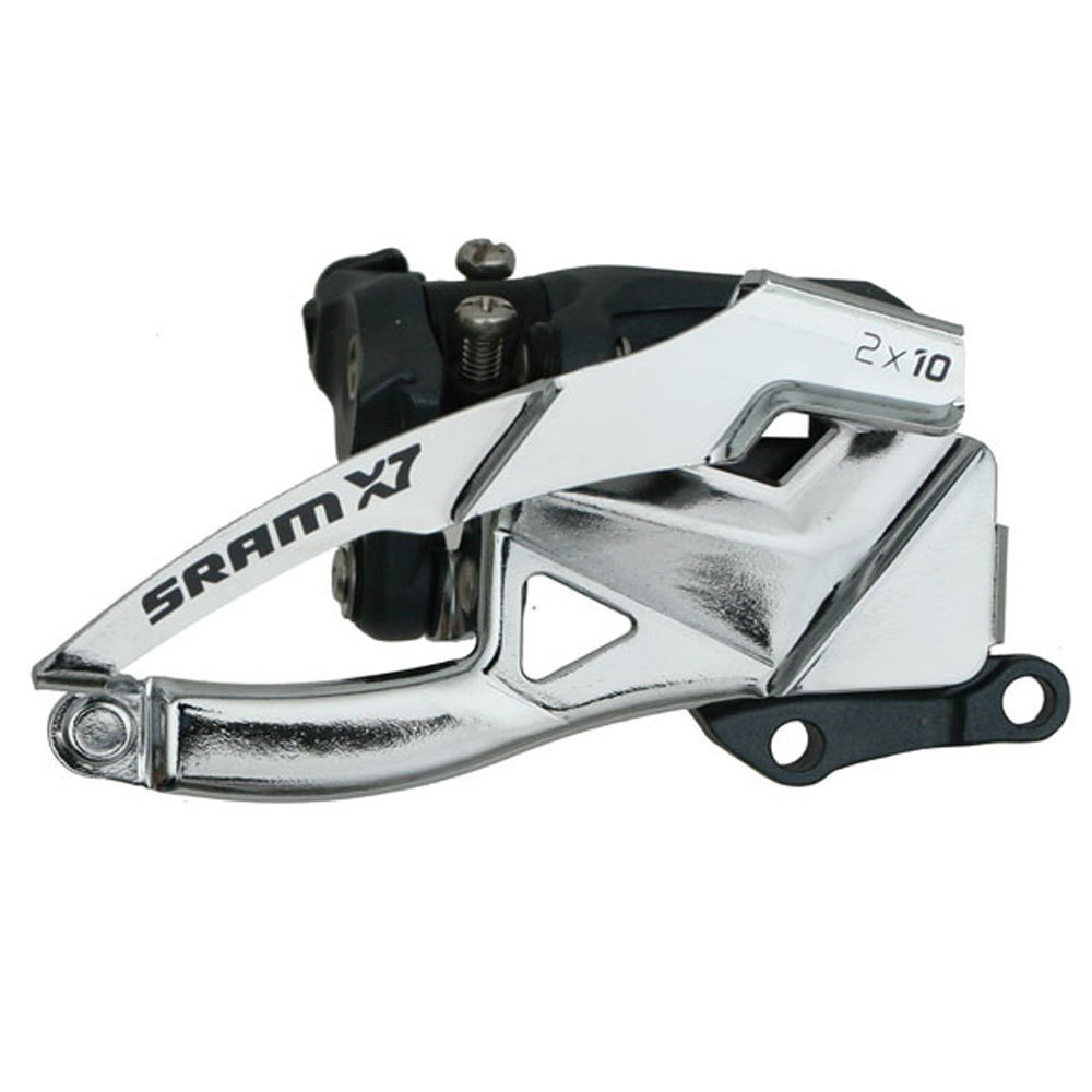 SRAM X7 Bicycle Front Derailleur with 2 x 10 High Direct Mount Bottom Pull 