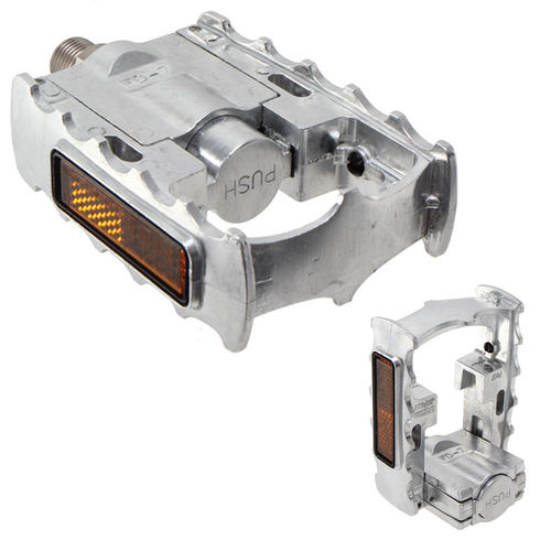 MKS FD-7 Folding Pedals Silver