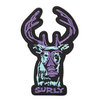 Surly Oh Deer Patch - Black/Blue/Purple