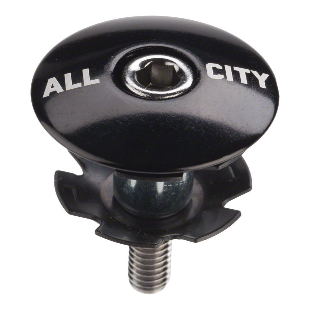 All-City Top Cap with Star Nut 1 1/8"