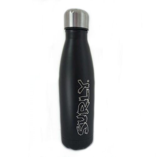 Surly Stainless Thermos Bottle Black/Stainless Steel