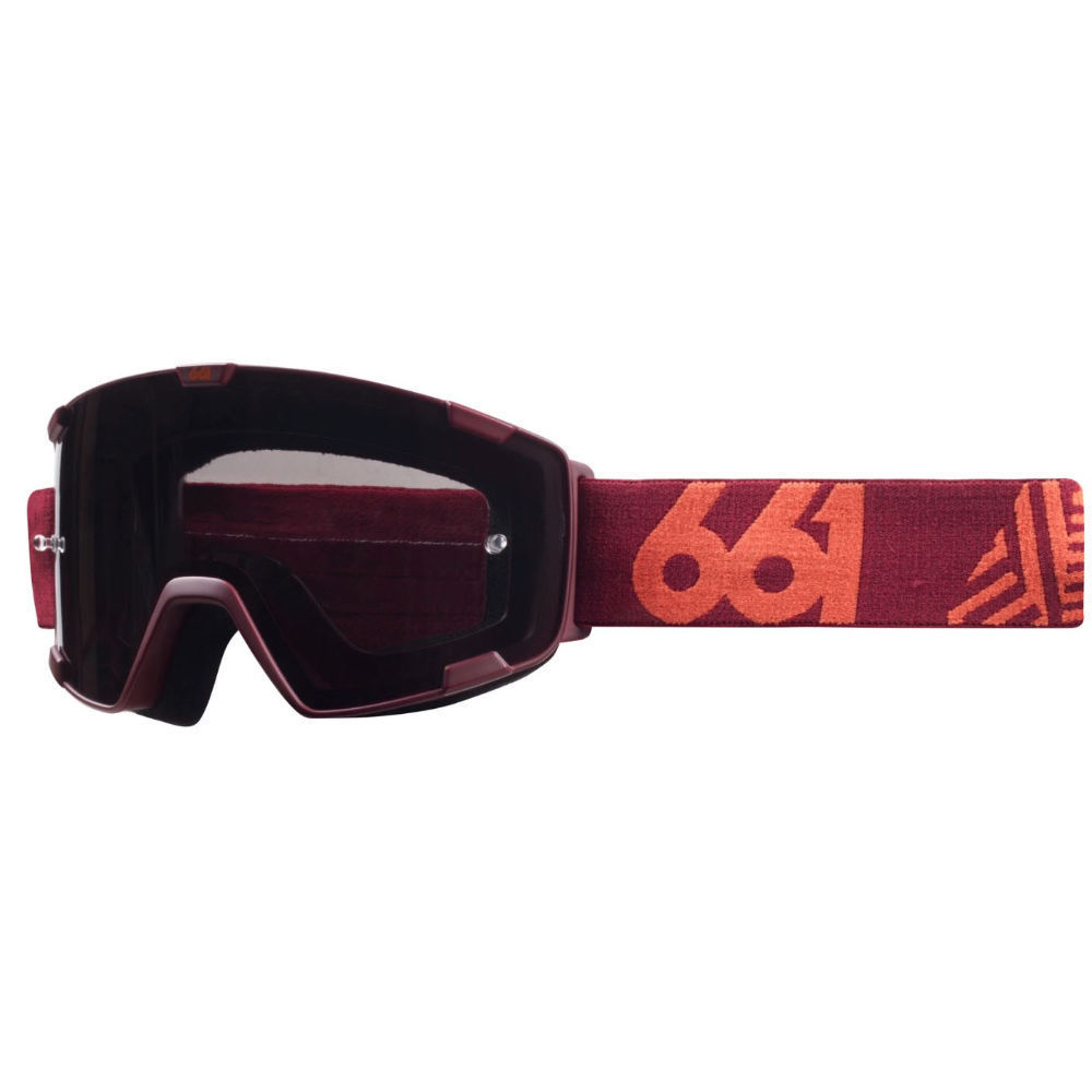 SixSixOne 661 Radia Goggle Dazzle Red Smoke Mirror