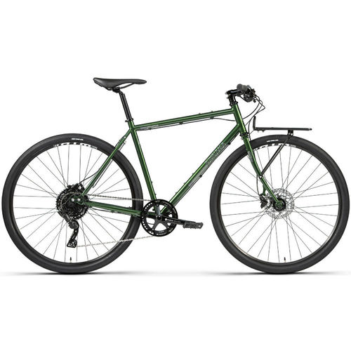 BOMBTRACK ARISE GEARED Steel Bike Metallic Green 2023